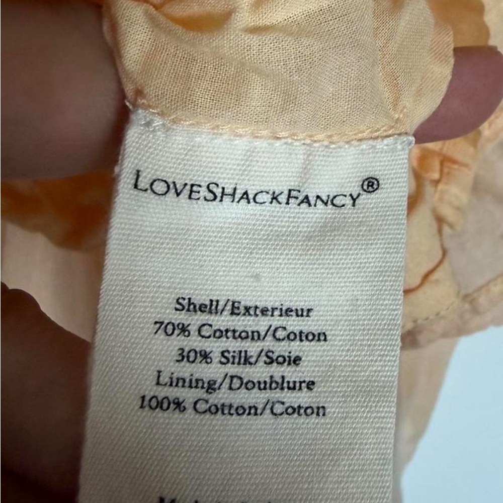 Loveshackfancy Blush Ruffled Dress - image 4